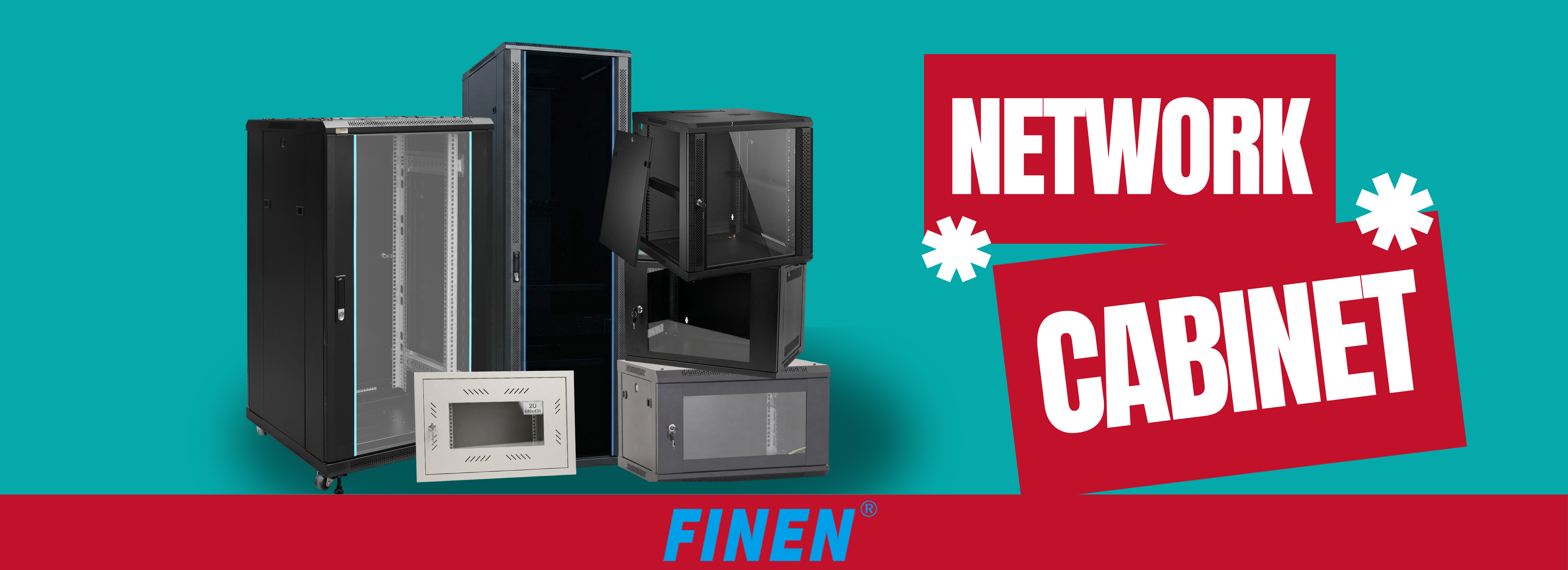 Secure & Organized Network Cabinets