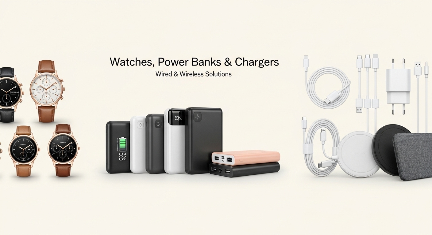 Buy Cool Gadgets in Ghana - Smart Watches, Chargers, and Power Banks