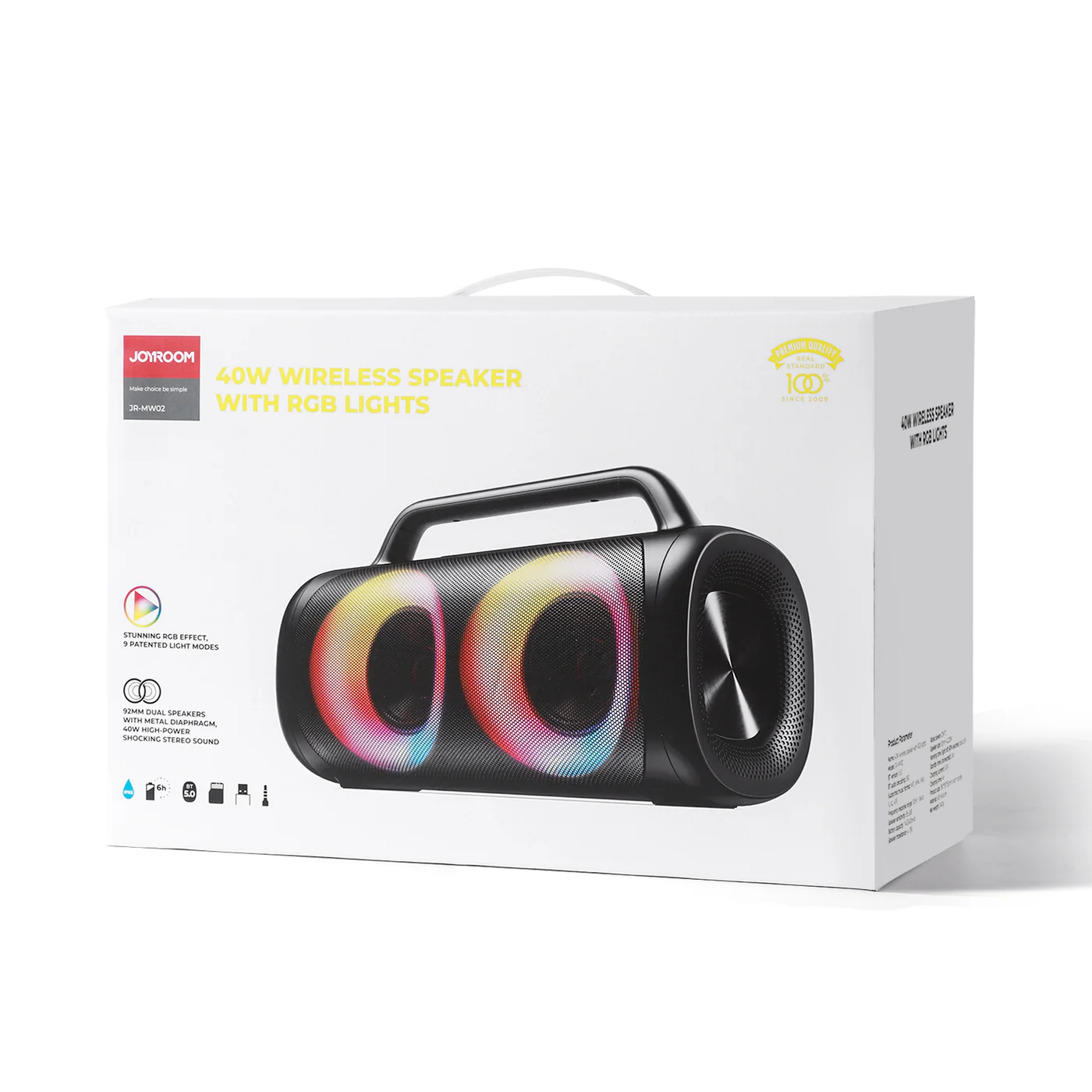 Joyroom 40W Wireless speaker (RGB LIGHTS)
