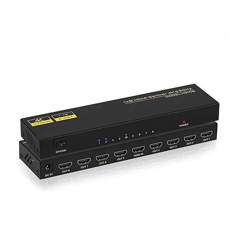 Hdmi Splitter 8 Output- 4K (Blue Box)                                    