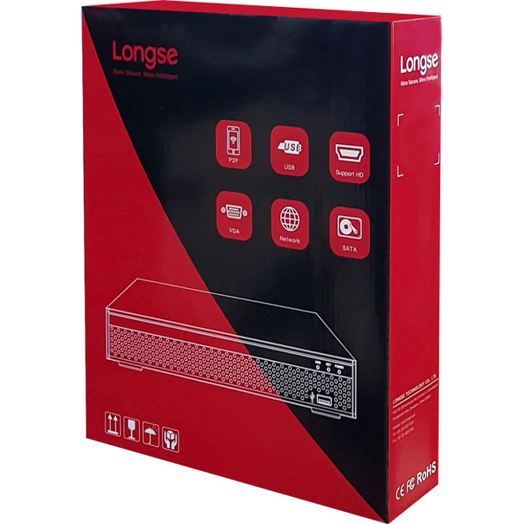 Longse Network Video Recorder NVR3608DBP