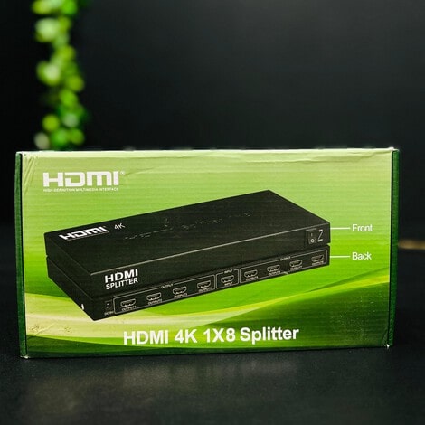 Hdmi Splitter  4K  8 Port  GREEN BOX