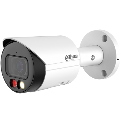 Dahua 4MP IP Bullet Smart Dual Light Camera(DH-IPC-HFW2449S-S-IL) , 3.6MM