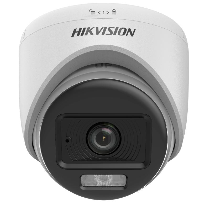 Hikvision 2MP Analog Dome Colrovu Camera (DS- 2CE70D0T-LPFS), 2.8MM