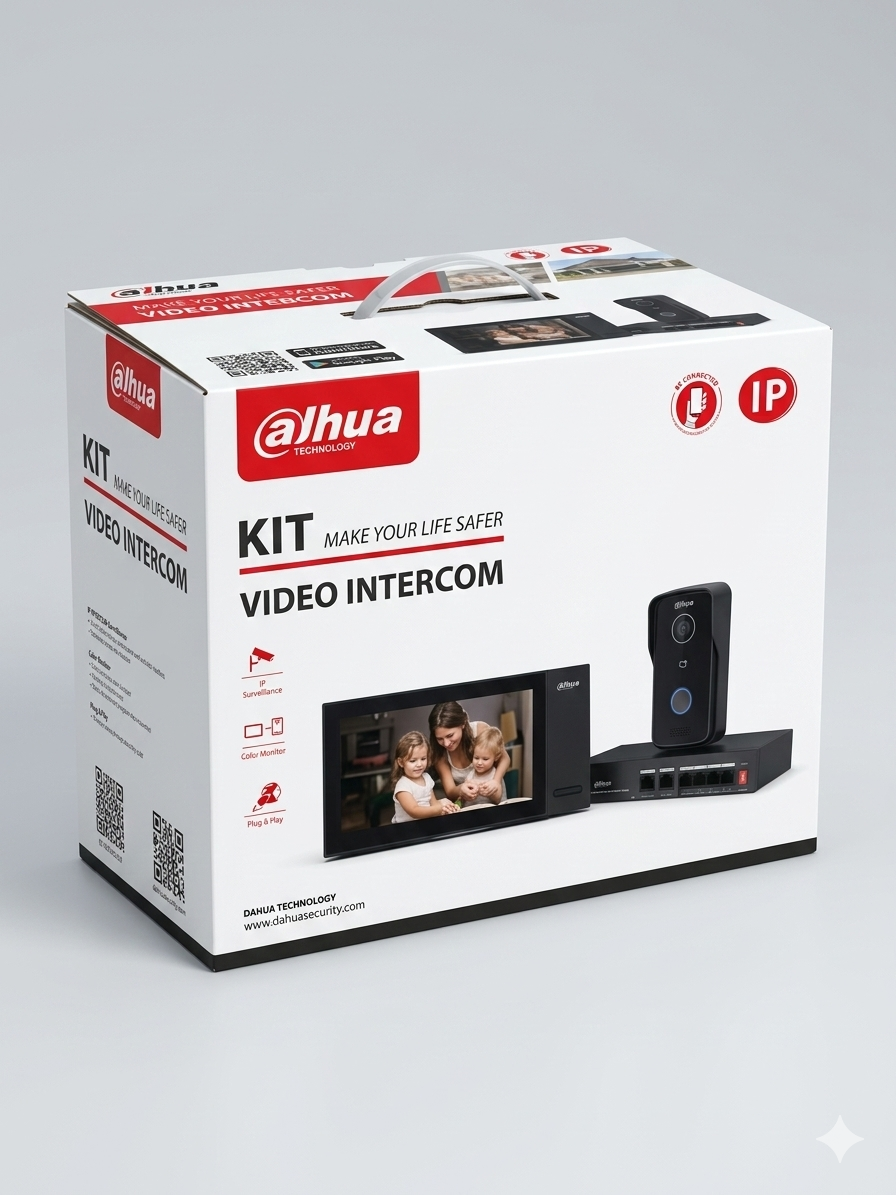 Dahua IP Video Intercom Kit (DHI-KTP02)
