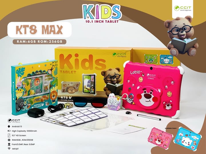 CCIT Kids Tablets KT8 Max - Buy in Ghana