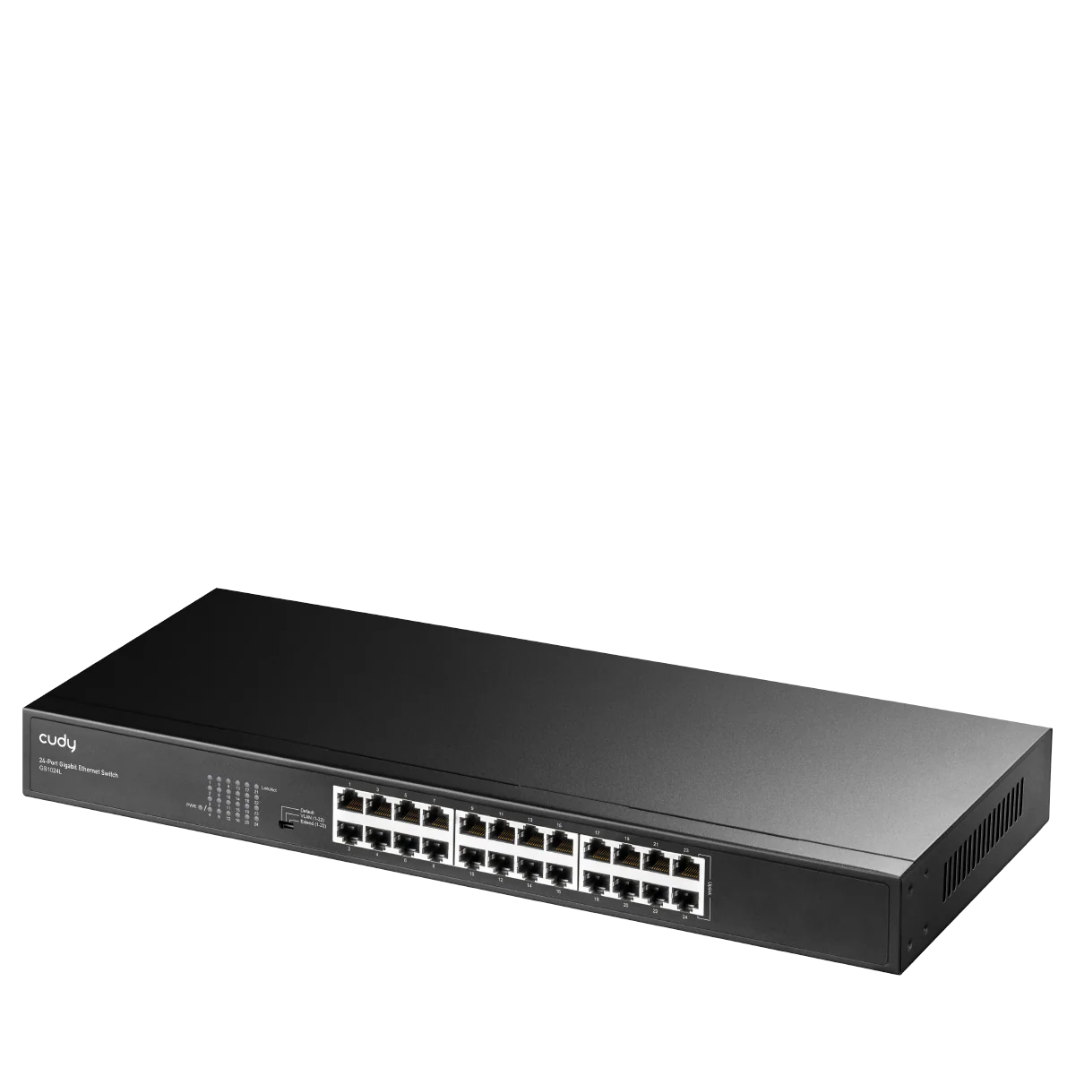  Cudy Switch 24-Port Gigabit Unmanaged Rack-Mount Switch – Model GS1024L