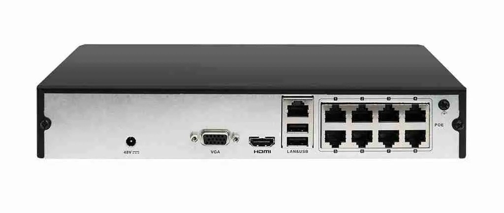 Hikvision 8-Channel NVR (DS-7108NI-Q1/8P/M(D))