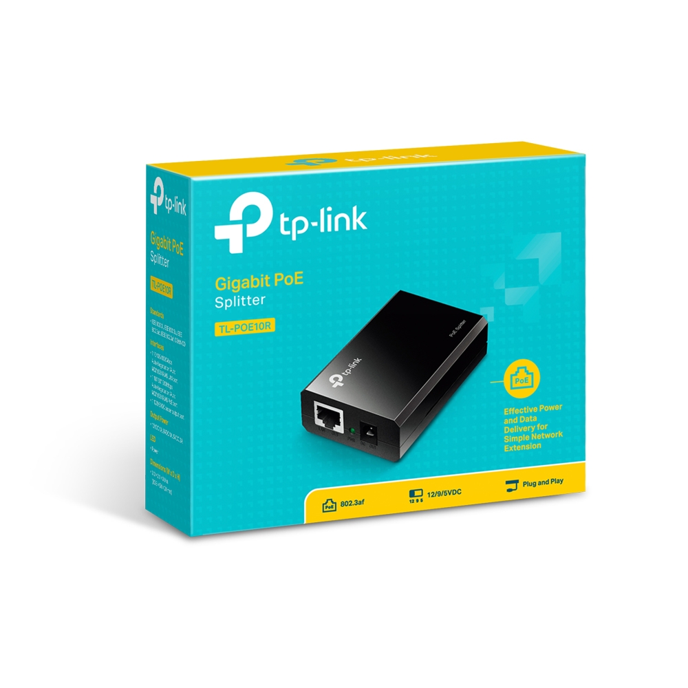 TP Link TL-POE10R P.O.E Splitter