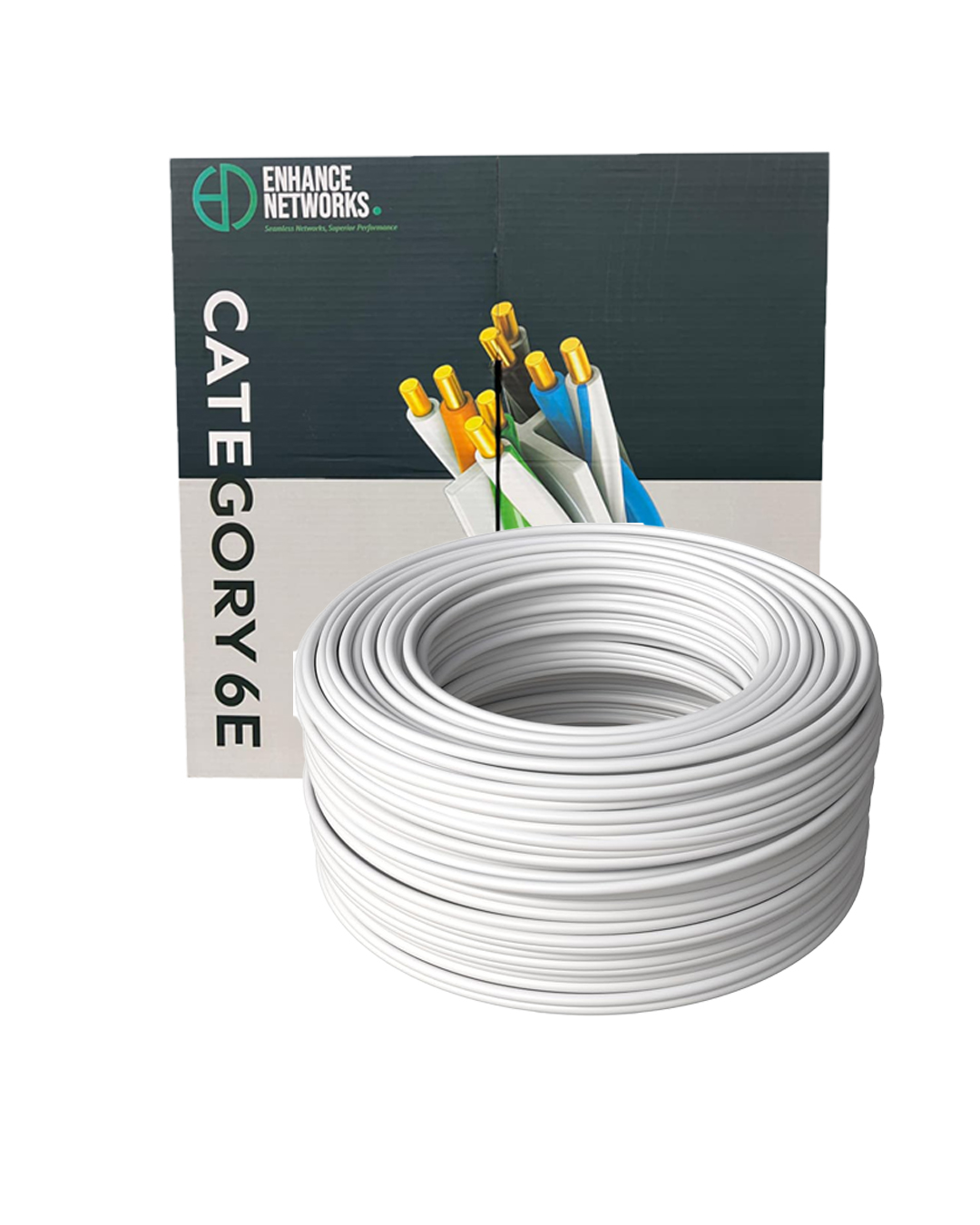 Enhance Networks Cat6 Cable (Ash) 305m
