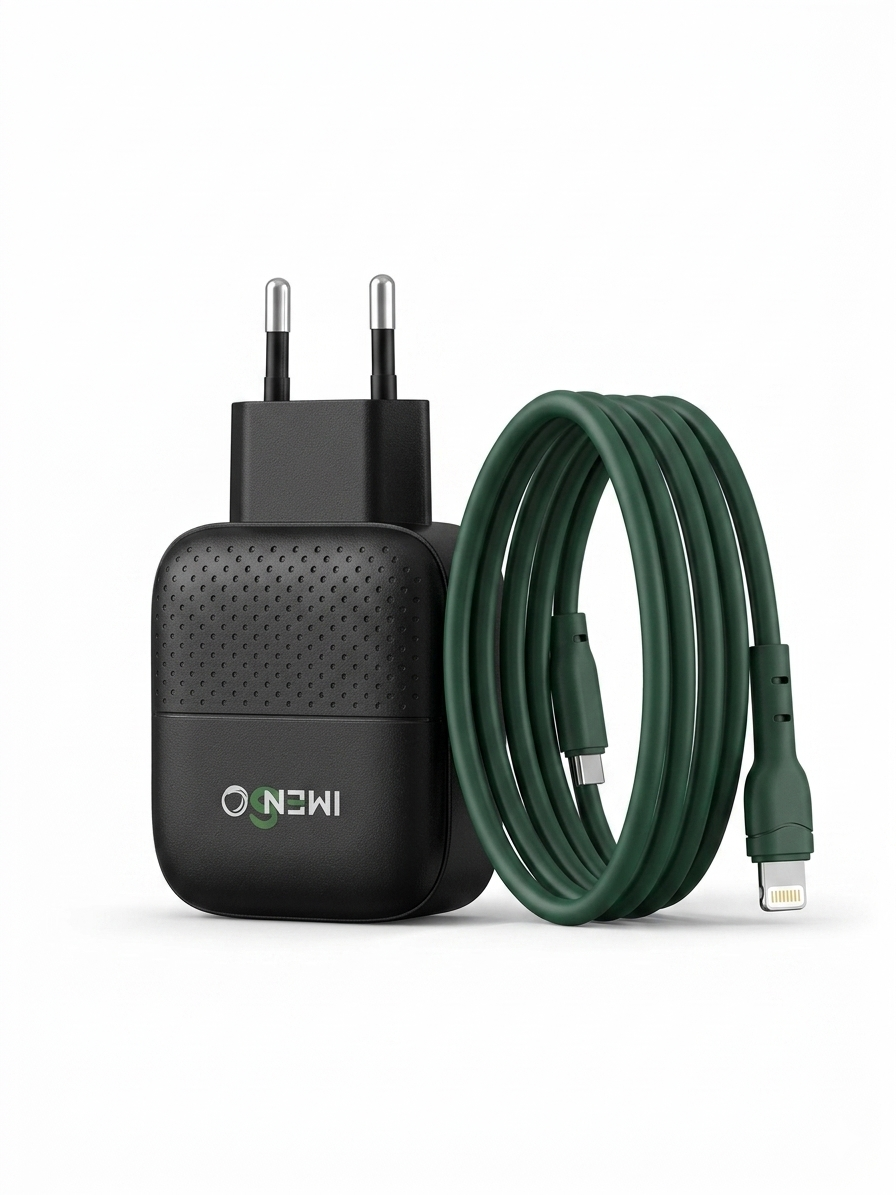 Imenso Universal Travel Adapter 30W (with Recci Green Cable) - Buy Charger Ghana