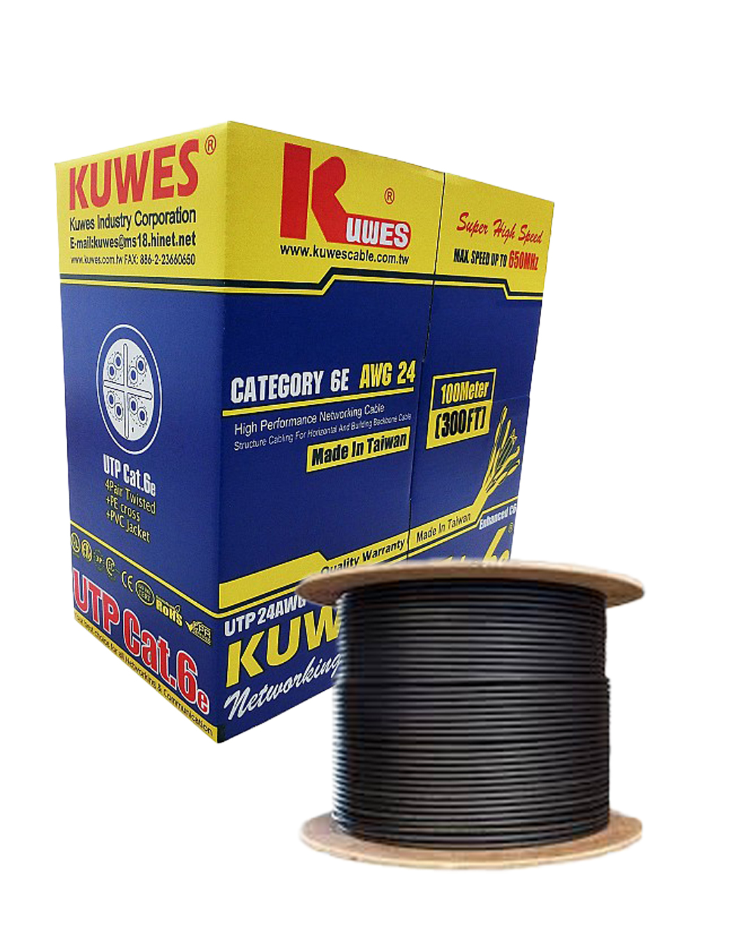 Kuwes Outdoor Cat6 Cable FTP