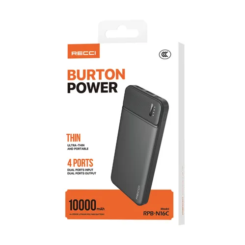Recci Powerbank 10000    Rpb-n16